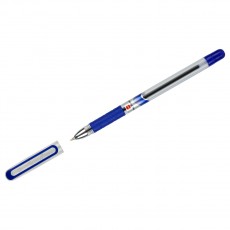 Ручка шариковая Cello Pinpoint синяя, 0,6мм, грип