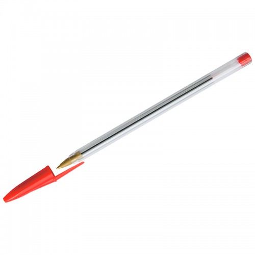 Ручка шариковая OfficeSpace красная, 0,7мм