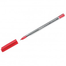 Ручка шариковая Schneider Tops 505 M красная, 1,0мм, прозрачный корпус