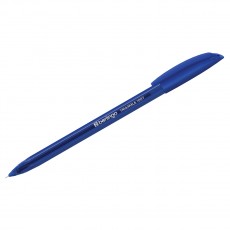 Ручка шариковая Berlingo Triangle 100T синяя, 0,7мм, трехгран., игольчатый стержень