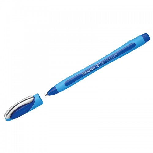 Ручка шариковая Schneider Slider Memo XB синяя, 1,4мм, грип