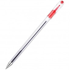 Ручка шариковая MunHwa Option красная, 0,5мм, штрих-код