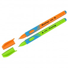 Ручка шариковая Berlingo Initial светло-синяя, 0.7мм, для левшей и правшей (ассорти)
