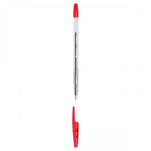 Ручка шариковая Berlingo Tribase красная, 1,0мм