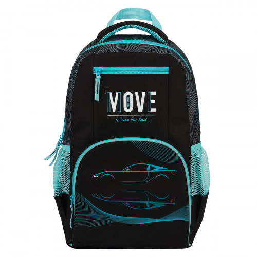 Рюкзак ArtSpace School Move, 44*31*16см, 1 отделение, 4 кармана, уплотн. спинка