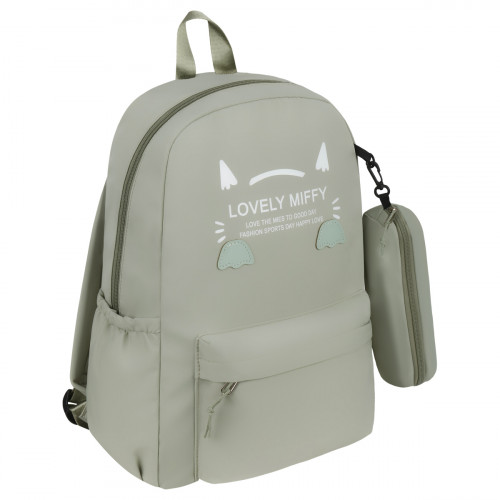 Рюкзак MESHU Lovely, 43*30*13см, 1 отделение, 3 кармана, уплотненная спинка, в комплекте пенал 19,5*4*5см