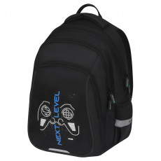 Рюкзак Berlingo Comfort Next level 38*27*18см, 3 отделения, 2 кармана, эргономичная спинка