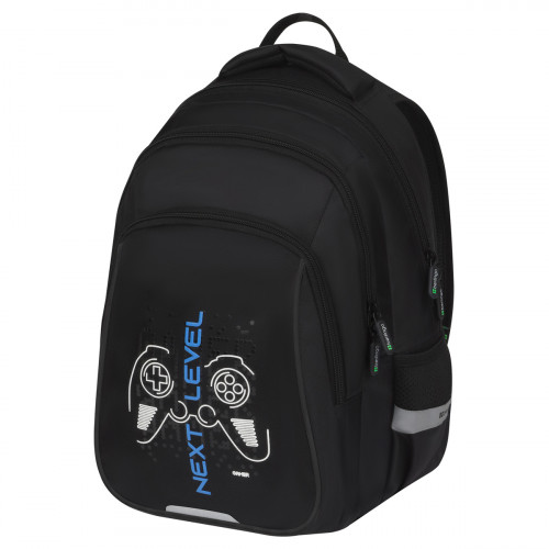 Рюкзак Berlingo Comfort Next level 38*27*18см, 3 отделения, 2 кармана, эргономичная спинка