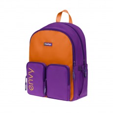 Рюкзак Berlingo Envy 2 отделения, 4 кармана, уплотненная спинка, 39*28*17см, оранжевый