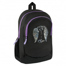 Рюкзак ArtSpace Classic Wings, 45*30*16см, 2 отделения, 2 кармана, PU покрытие, уплотн. спинка