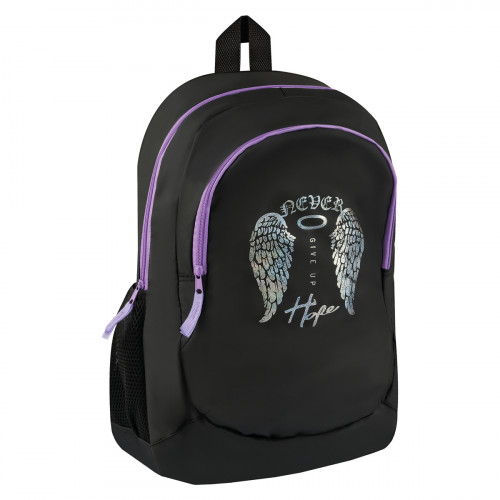 Рюкзак ArtSpace Classic Wings, 45*30*16см, 2 отделения, 2 кармана, PU покрытие, уплотн. спинка