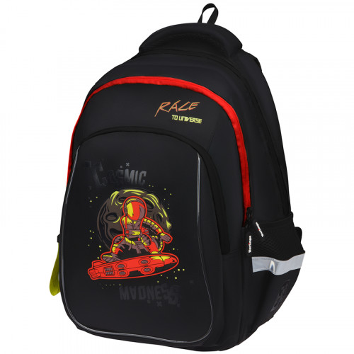 Рюкзак Berlingo Comfort Astronaut 38*27*18см, 3 отделения, 3 кармана, эргономичная спинка