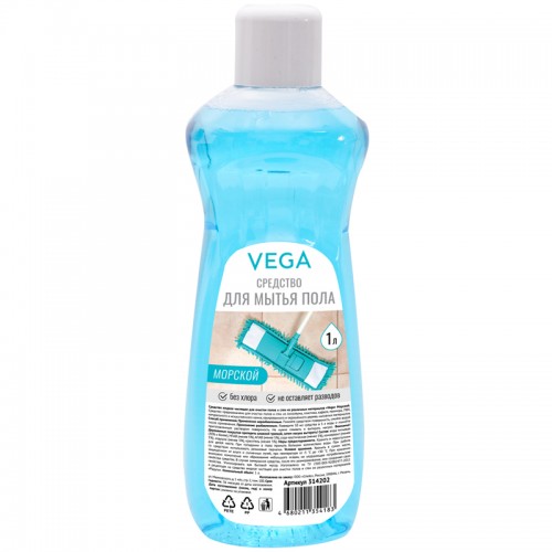 Средство для мытья пола Vega Морской, 1л
