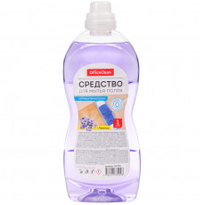 Средство для мытья полов и стен OfficeClean Антибактериальное. Лаванда, 1л