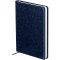 Ежедневник недатированный, А4, 160л., твердый переплет, кожзам, BG Nebraska. Blue, синий