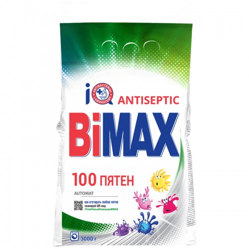 Порошок для машинной стирки BiMax Color, 3кг