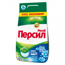 Порошок для машинной стирки Персил Свежесть от Вернель, для белого белья, 6кг