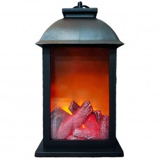 Декоративный светодиодный светильник-фонарь Artstyle, TL-957B, Фонарь (с эффектом пламени камина), черный