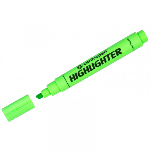 Текстовыделитель Centropen 8852 зеленый, 1-5мм