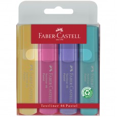 Набор текстовыделителей Faber-Castell 46 Pastel 4 пастельных цв., 1-5м