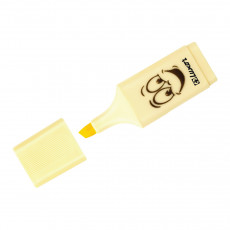 Текстовыделители Luxor Eyeliter Pastel пастельный желтый, 1-4,5мм