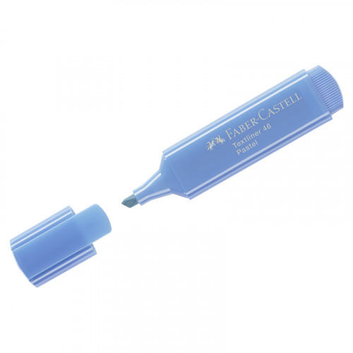 Текстовыделитель Faber-Castell 46 Pastel ультрамарин, 1-5мм