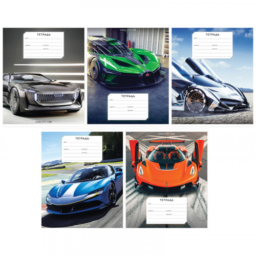 Тетрадь 12л., линия ArtSpace Авто. Rich car, эконом