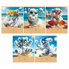 Тетрадь 12л., клетка BG Веселое облако, эконом Тетрадь 12л., клетка BG Веселое облако, эконом