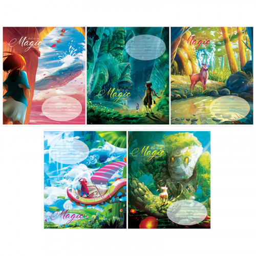 Тетрадь 18л., линия ArtSpace Рисунки. Magic, эконом