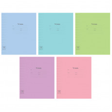 Тетрадь 12л., узкая линия ArtSpace Однотонная. Линовка