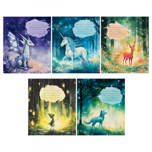 Тетрадь 12л., линия BG Нарисуй сказку