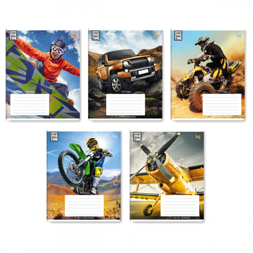 Тетрадь 12л., клетка BG Grimace