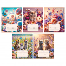 Тетрадь 12л., клетка BG Мечтай