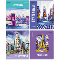 Тетрадь 48л., А5, линия BG City dream