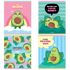 Тетрадь 48л., А5, клетка ArtSpace Рисунки. Honey avocado, эконом