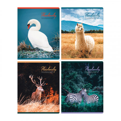 Тетрадь 48л., А5, клетка Greenwich Line Gift of nature, матовая ламинация, 70г/м2