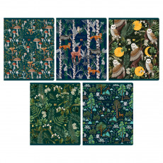 Тетрадь 48л., А5, клетка BG Дикая жизнь, матовая ламинация