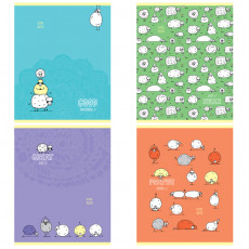 Тетрадь 48л., А5, линия ArtSpace Рисунки. Funny sheep, суперэконом