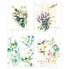 Тетрадь 48л., А5, клетка ArtSpace Цветы. Watercolor flowery, матовая ламинация Тетрадь 48л., А5, клетка ArtSpace Цветы. Watercolor flowery, матовая ламинация