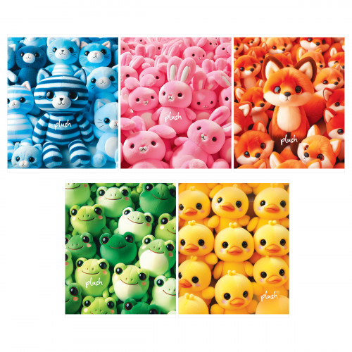 Тетрадь 48л., А5, клетка BG Plush, суперэконом