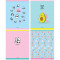 Тетрадь 48л., А5, клетка MESHU Cute friends, ТВИН-лак