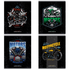 Тетрадь 48л., А5, клетка ArtSpace Стиль. Motorcycles