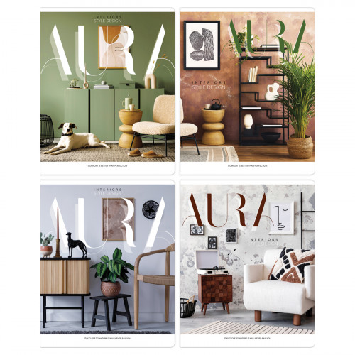 Тетрадь 40л., А5, клетка ArtSpace Стиль. Interiors design