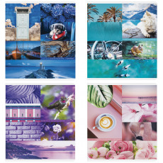 Тетрадь 48л., А5, клетка ArtSpace Стиль. Colourful collage