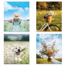 Тетрадь 48л., А5, линия ArtSpace Стиль. Wild flowers