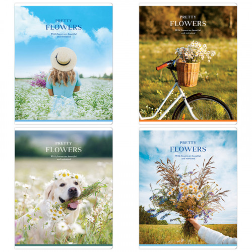 Тетрадь 48л., А5, линия ArtSpace Стиль. Wild flowers