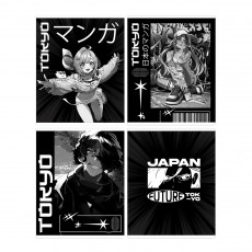 Тетрадь 48л., А5, клетка BG Аниме. Tokyo