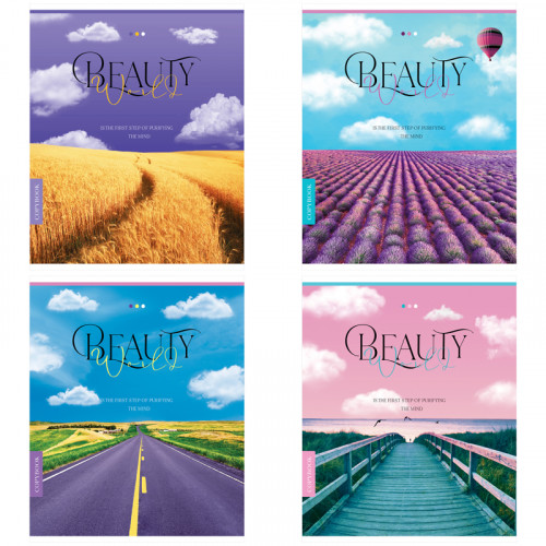Тетрадь 48л., А5, клетка ArtSpace Путешествие. Beauty world