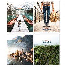 Тетрадь 48л., А5, клетка ArtSpace Путешествия. New adventures