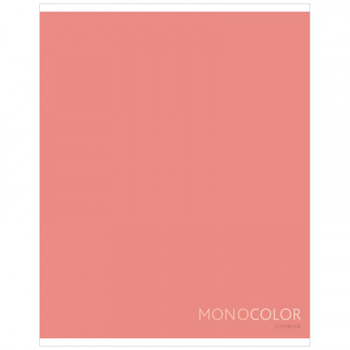 Тетрадь 48л., А5, клетка ArtSpace Моноколор. Pale color. Coral